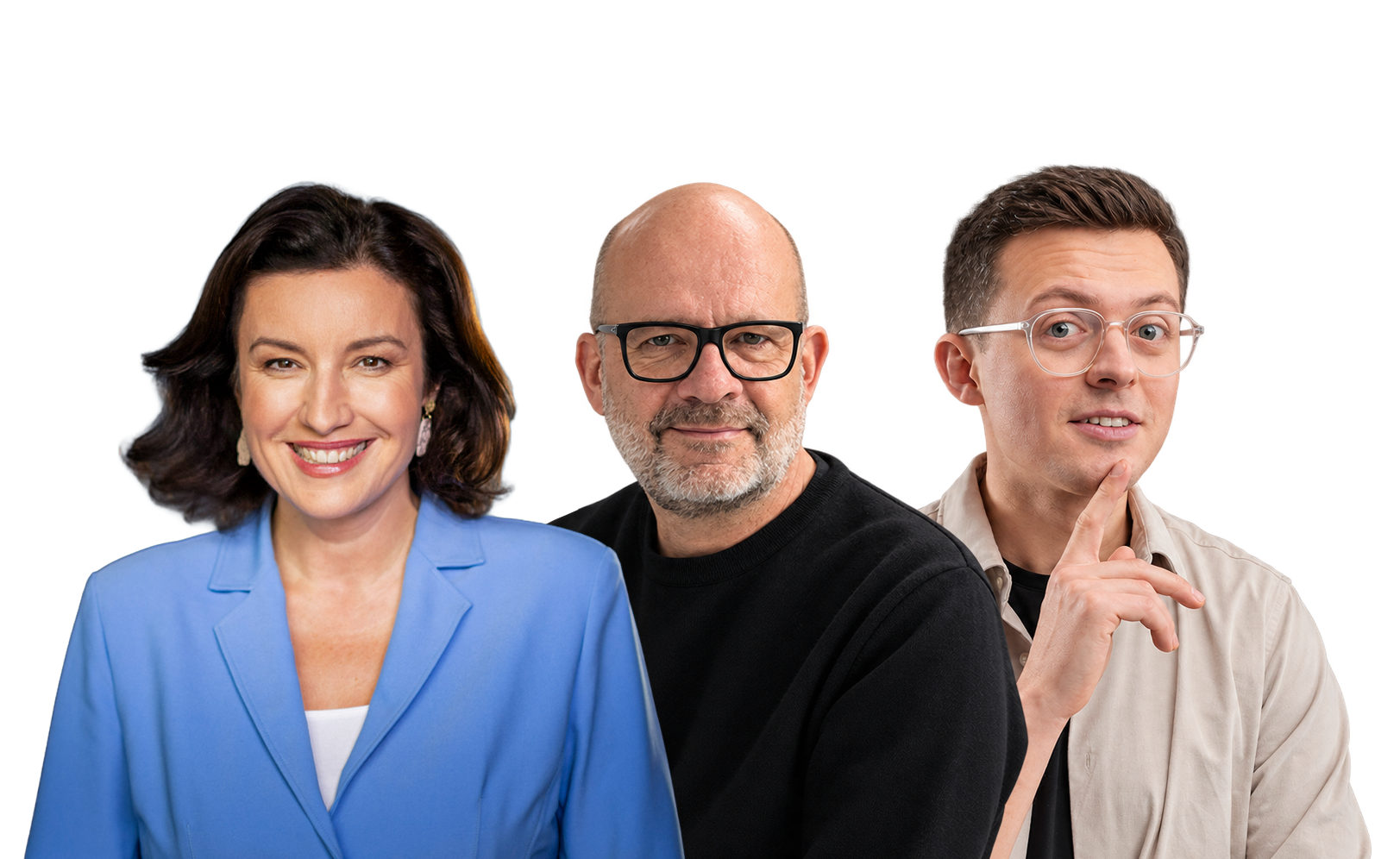 Dorothee Bär, Rafael Laguna de la Vera und Dr. Jacob Beautemps